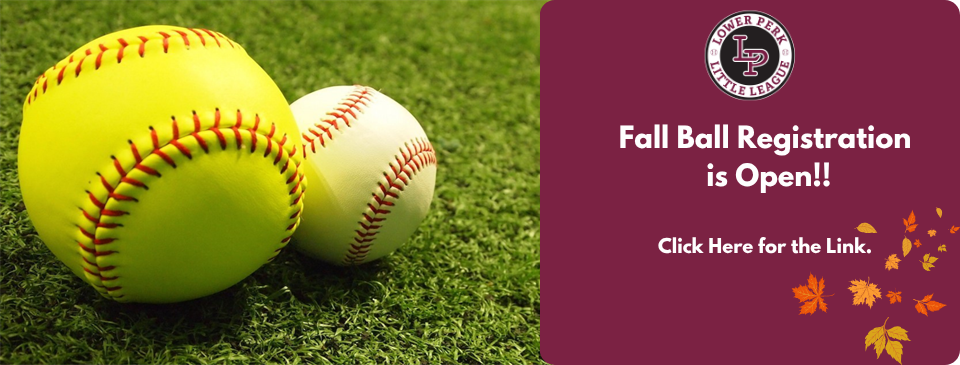 Fall Ball Registration 
